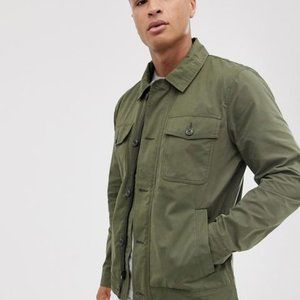 Abercrombie & Fitch Military Green Jacket Sz M